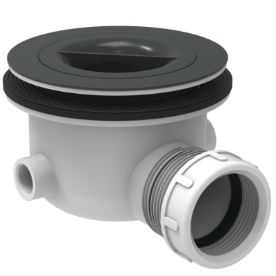 Bonde grise sans capot Ø 9 cm pour receveur IDEAL STANDARD - K936367