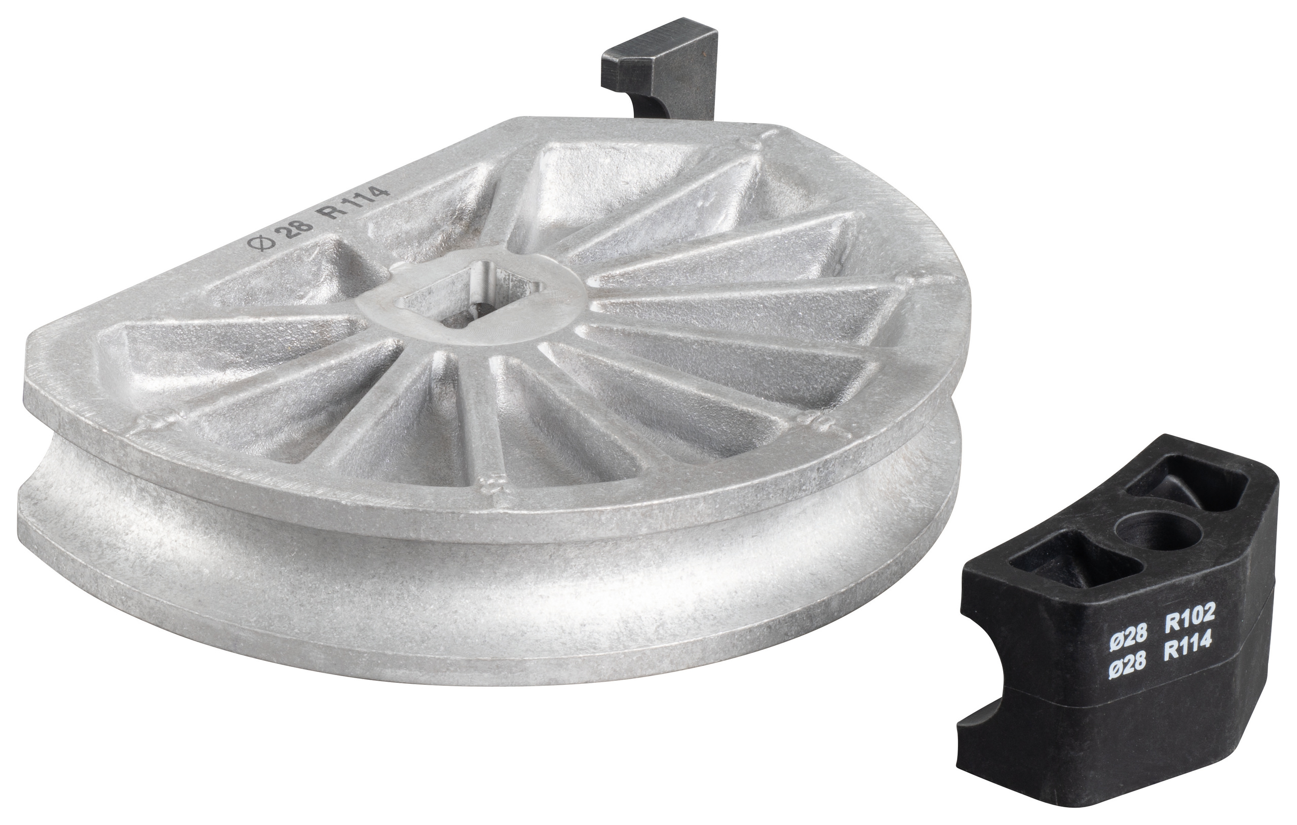 Forme de cintrage Curvo + pièce coulissante Ø 28, 3/4'' (DN 20), R114 (A) REMS - 581310