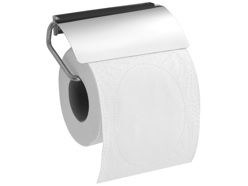 Distributeur papier WC rouleau 131 x 64 mm, couvercle et fil inox Ø 5 mm PELLET - 063622