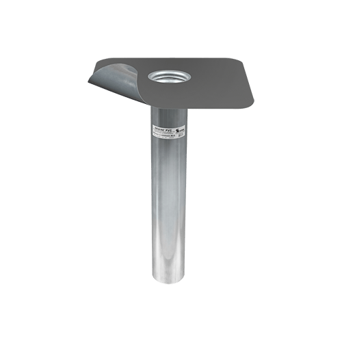 Draini ep aluminium droit flag Ø 95 l.600 - SOPREMA - 00118463-RAL7