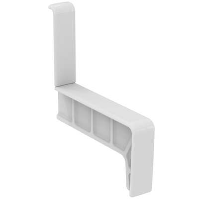 Paire de couvre-joints pour lavabo Contour 21 blanc - PORCHER - S327801