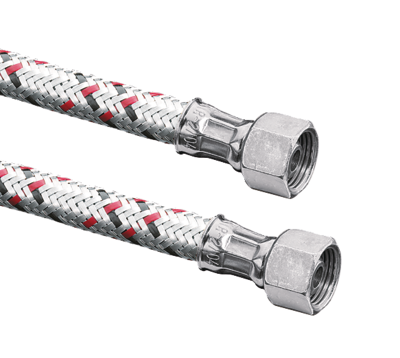 Tuyau souple DIN EN ISO 6806 NI 8 PN 10 1000 mm embase conique - OVENTROP - 2110053