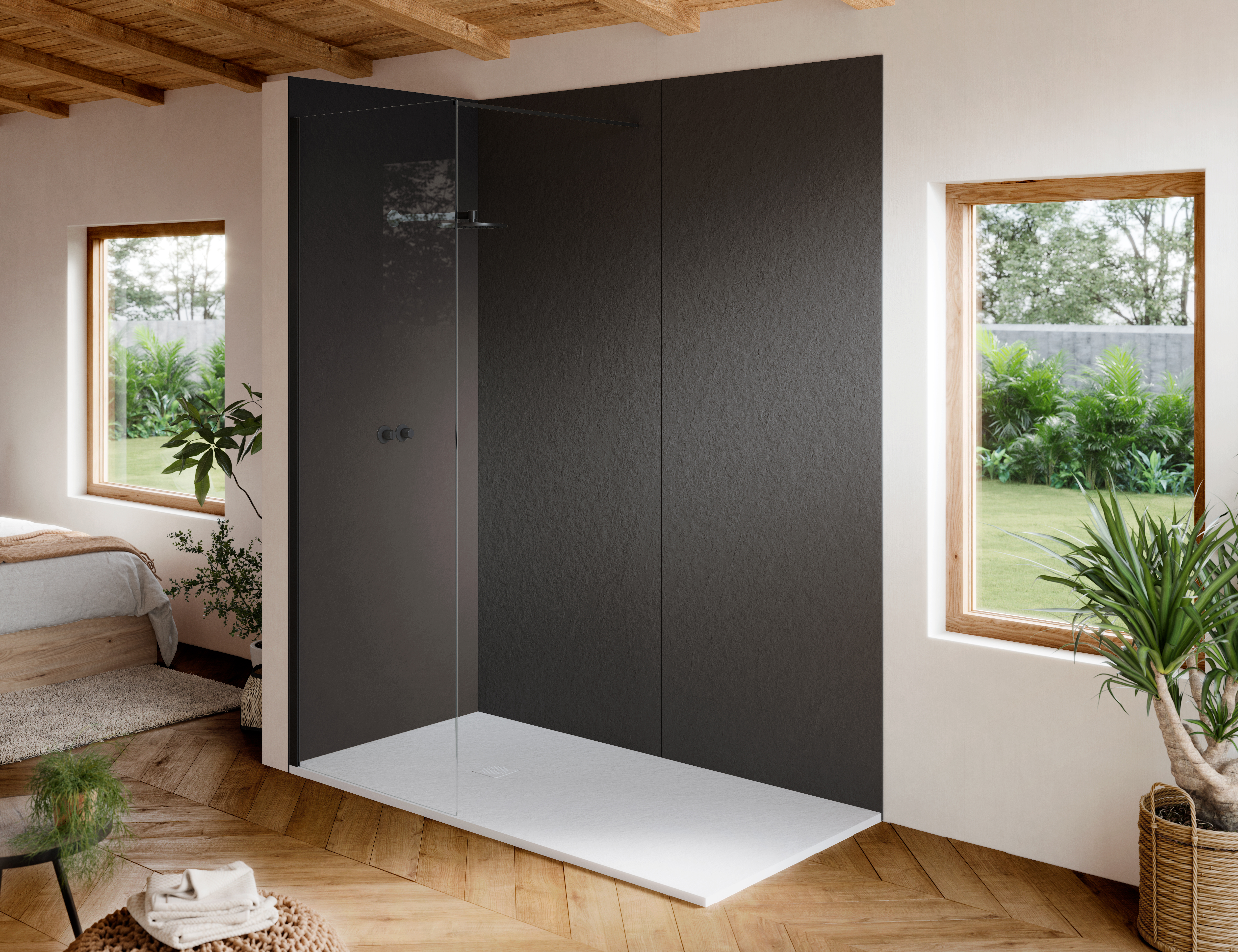 Panneau ardoise 120x250 anthracite DOM483 - DOMAO