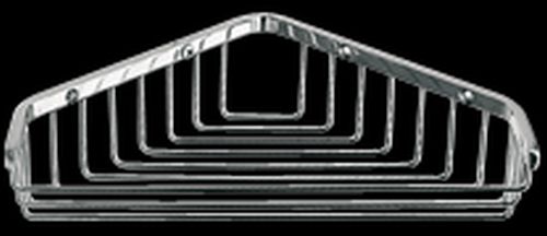 porte savon grand hôtel panier d'angle 17 cm chrome BAGNO ET ASSOCIATI - GH15751