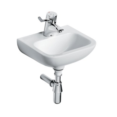 Lave-mains 37 x 30,5 cm Matura 2 blanc PORCHER - S213401