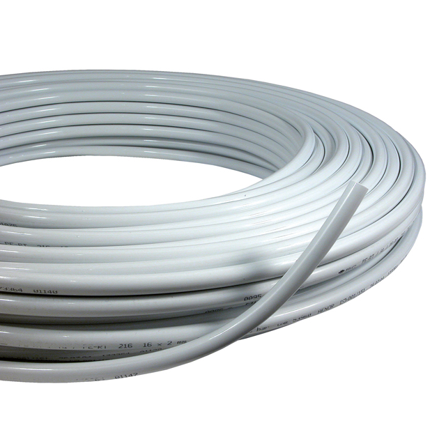 tube multicouche, en couronne 16 x 2,00, 20 m, blanc, PE-RT/AL/PE-RT MULTITUBO - 1001920