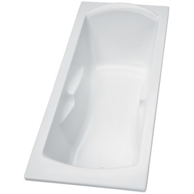 Baignoire rectangle NF 160 x 70 cm ULYSSE en acrylique blanche PORCHER - P106301