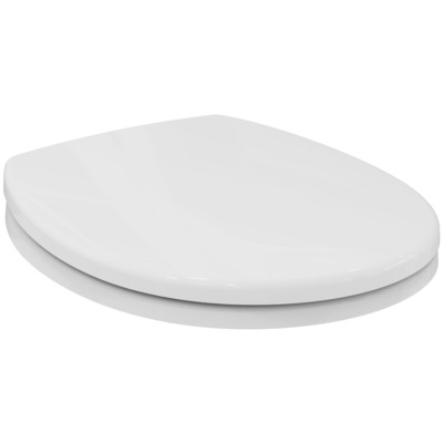 Abattant NF standard MATURA en thermodur blanc avec charnières inox PORCHER - S406801