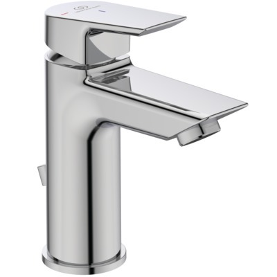 Mitigeur lavabo monotrou NF Ch3 Tesi chrome tirette et vidage IDEAL STANDARD - A6558AA