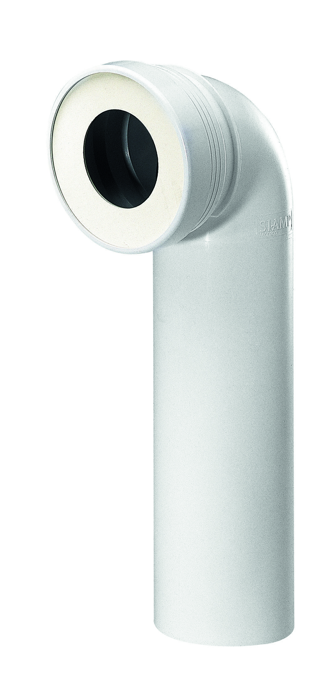 Pipe WC long.350 coud.90° P100 - SIAMP - 92200007