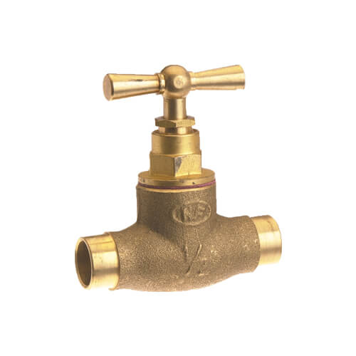 Robinet ARRET A souder POUR cuivre 10x12 grenaille - NF - COMPANY NÉGOCE136 - 110-8Q