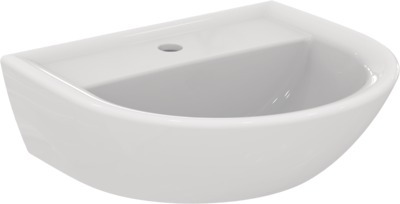 Lavabo 50 x 44 cm ULYSSE blanc, sans trop-plein PORCHER - P125701