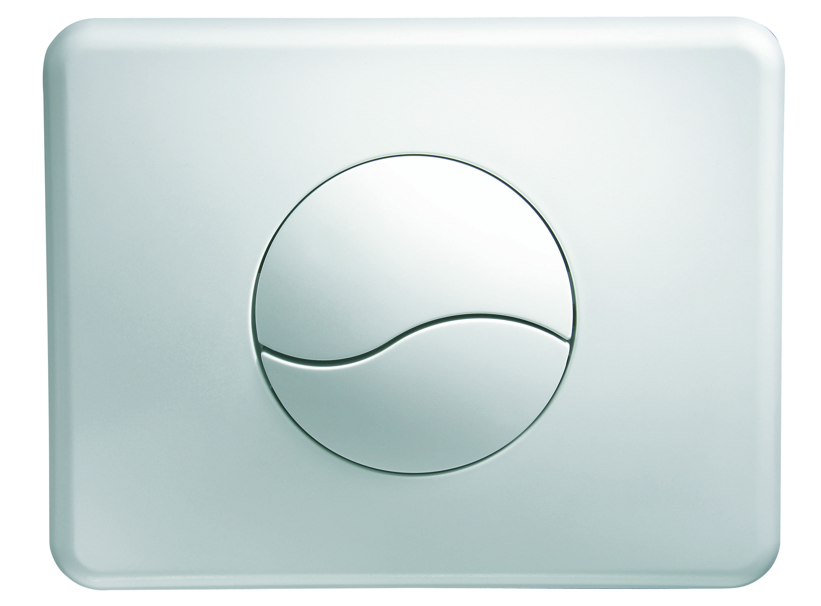 Plaque de Commande Double Volume Verso 800 Blanc - SIAMP - 31180210