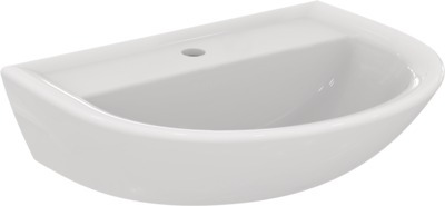 Lavabo 60 x 47 cm ULYSSE blanc, sans trop-plein PORCHER - P125901