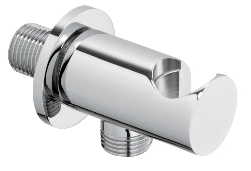 applique prise d'eau ronde laiton chrome mm 1/2" SPHERA - SU30551