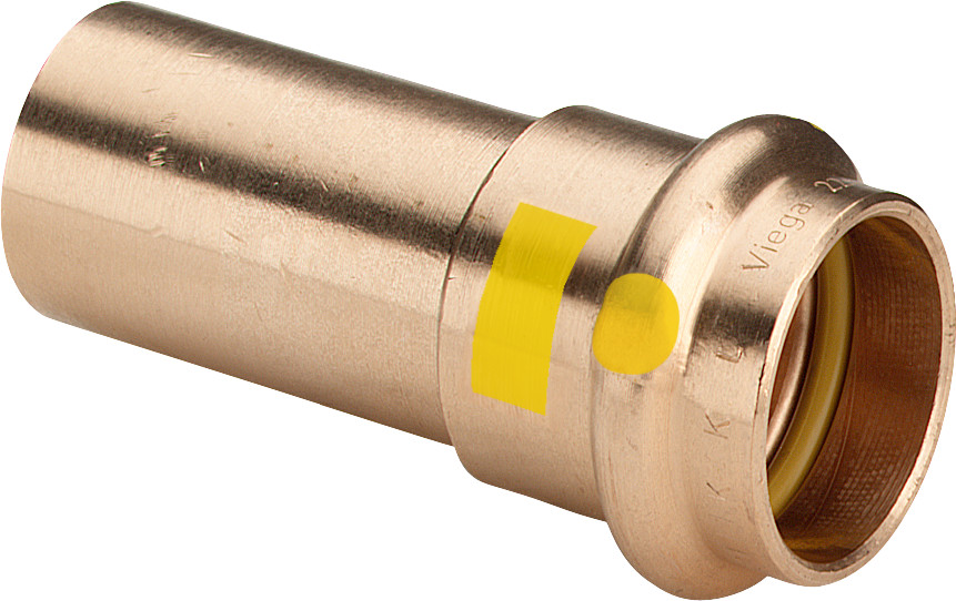 Profipress G-Pièce de transition bronze modèle 2613 Certification ATG 28 - VIEGA - 378820