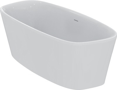 Baignoire îlot 180 x 80 cm DEA en acrylique blanche IDEAL STANDARD - E306701