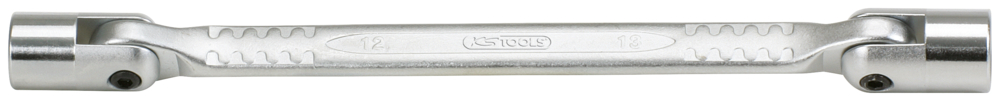 Clé à douilles articulée, 6x7 mm - 12 pans