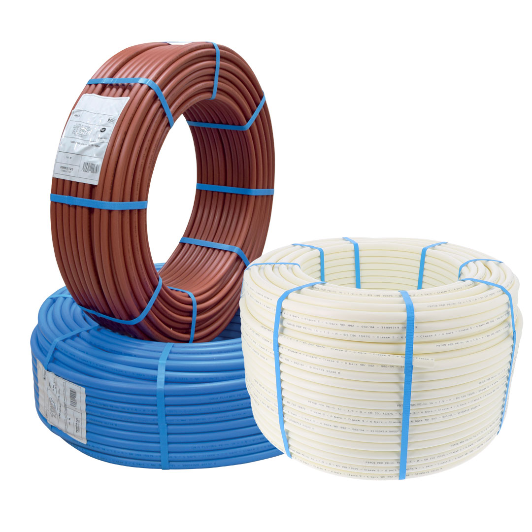 PER Nu Ø 10x12 Brique -Cour. 120m PBTUB - PERR12120