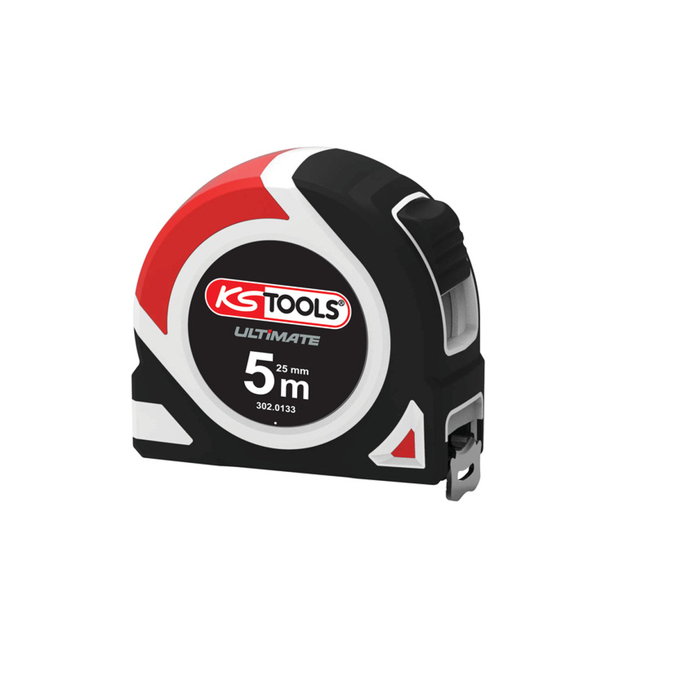 Mètre à ruban Bi-matière ultimate, 5x25 - KS TOOLS - 302.0133