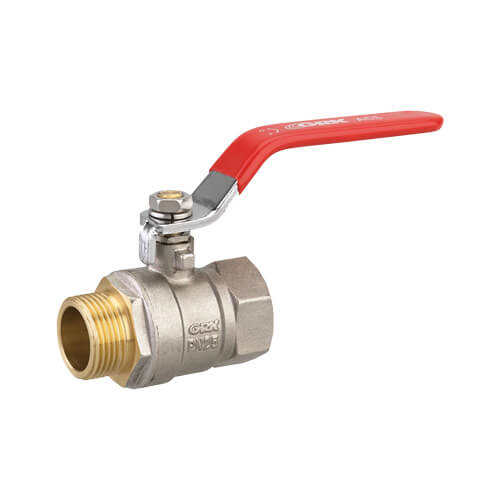 VANNE ARRET MF boisseau spherique passage AVEC POIGNEE 15-1/2 A.C.S PN 40 - GRK - 128-8F