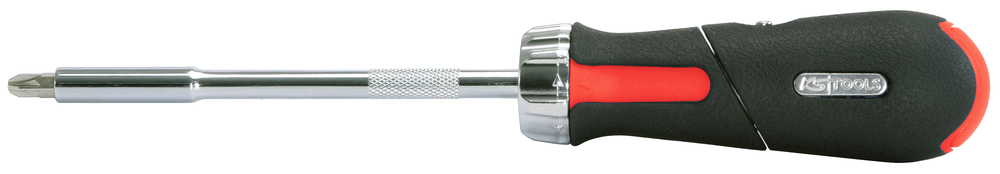 Tournevis à poignée revolver GEARplus® à cliquet, 1/4'' - KS TOOLS - 159.2051