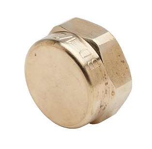 Bouchon femelle à Joint Plat Gaz G 1/2" avec joint, livré en sachet - BANIDES - 230312