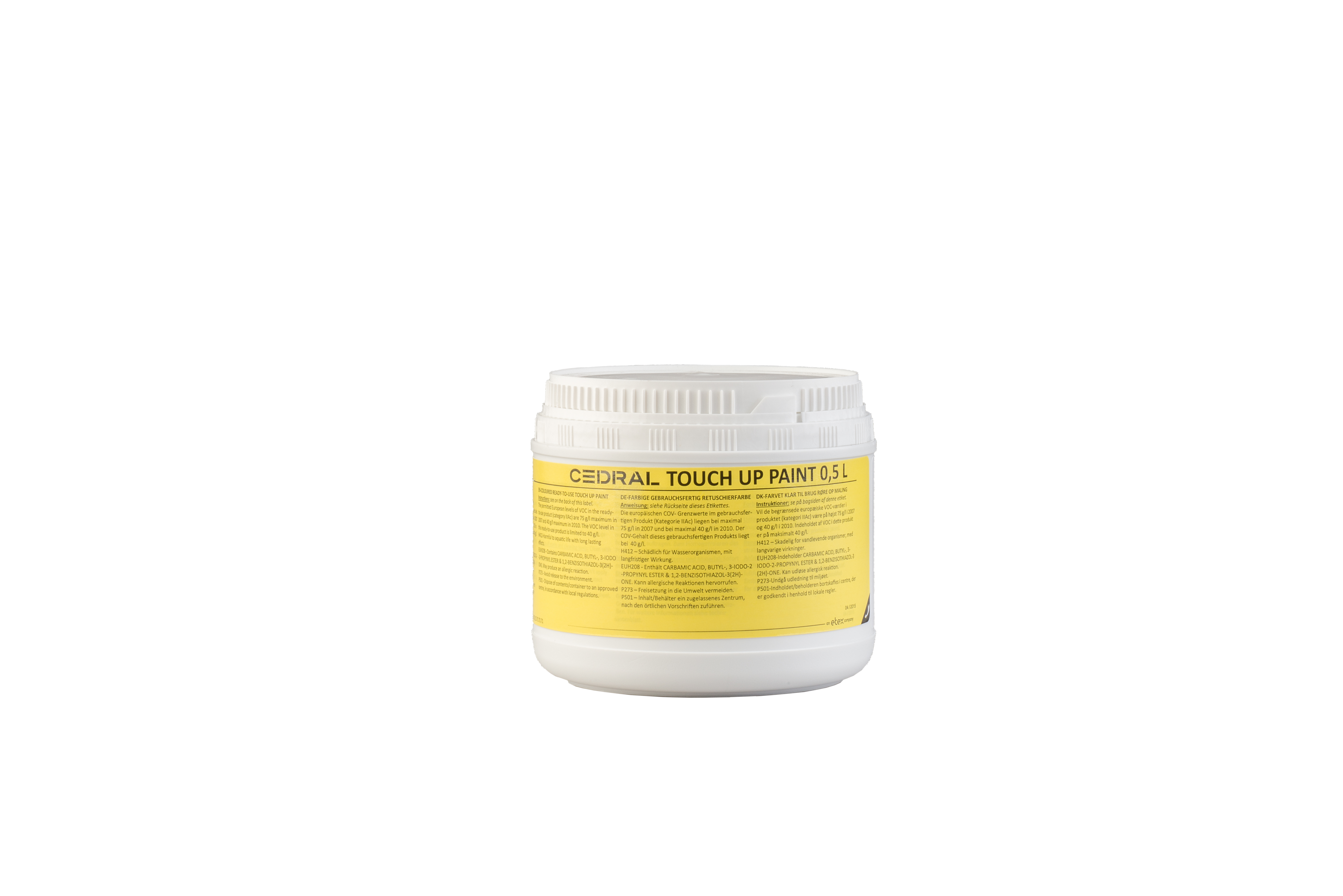 Peinture gris argent 0.5l C51 - CEDRAL - 6705430