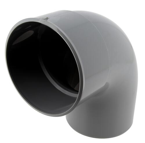 Coude PVC 125/87° mâle-femelle Cx8 - NICOLL - UCX8