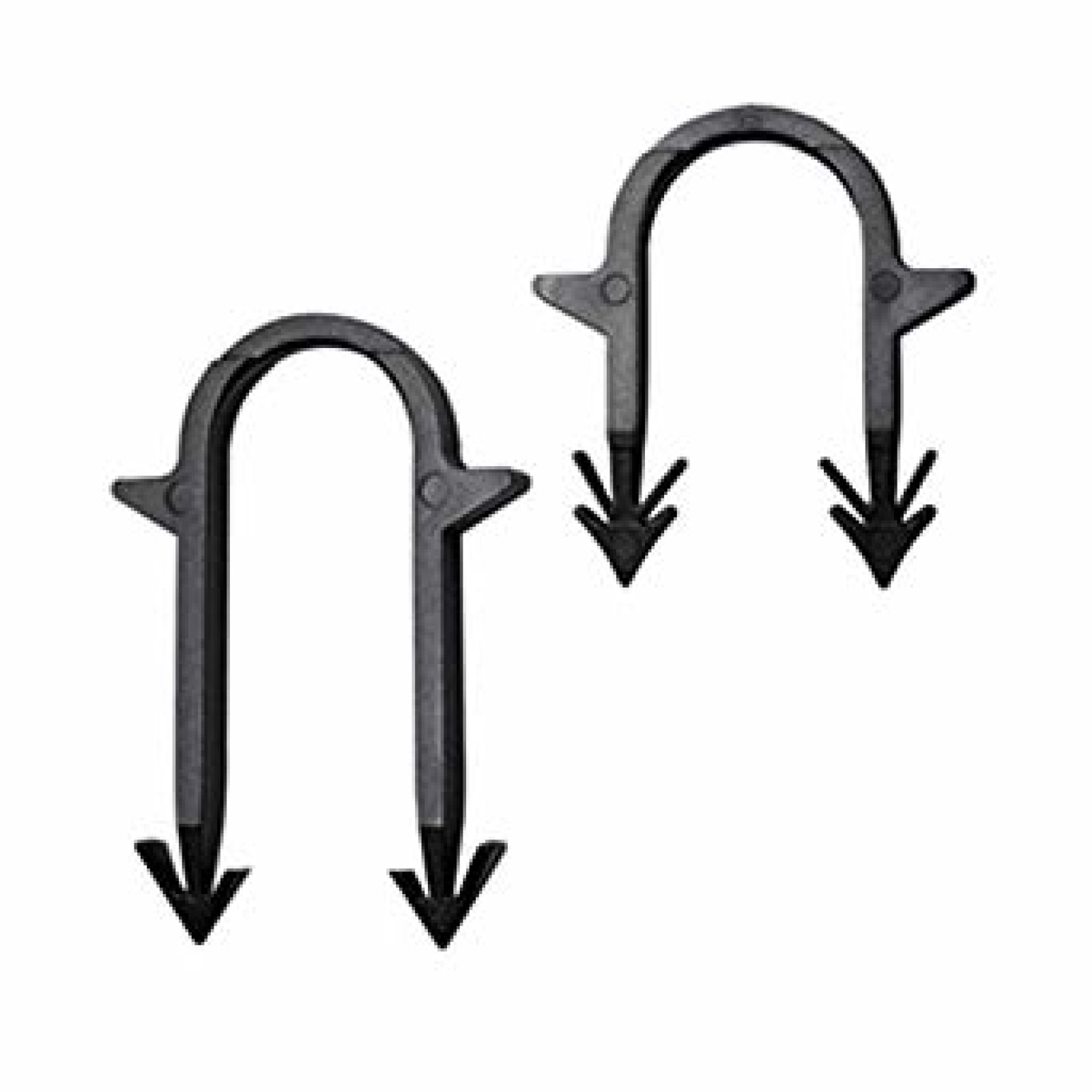 Lot de 100 clips de fixation pour Domocable